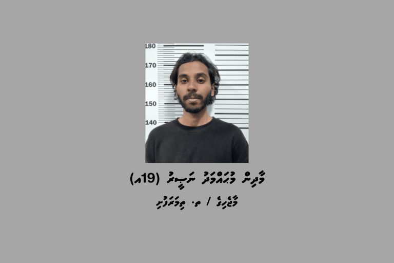 މަަސްތުވާތަކެތީގެ މައްސަލައެއްގައި ހުޅުމާލެއިން މީހަކު ހައްޔަރުކޮށްފި