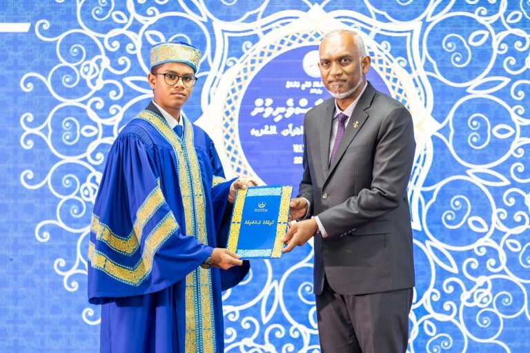 ޤުރުއާން ކިޔެވުމުގެ ޤައުމީ މުބާރާތުން އެއްވަނަ ހޯދާ ފަރާތްތަކަށް ތަޢުލީމް ޙާސިލް ކުރުމަށް ރައީސްގެ ޚާއްޞަ ސްކޮލަރޝިޕެއް