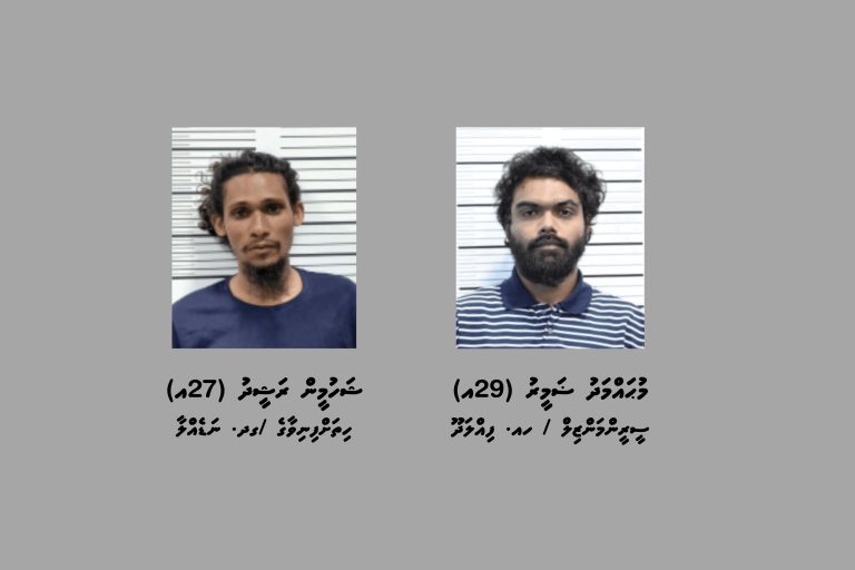 މީހަކު ރަހީނުކޮށް ބިރުދައްކައި ފައިސާ ހޯދާފައިވާ މައްސަލައެއްގައި ދެމީހަކު ހައްޔަރުކޮށްފި
