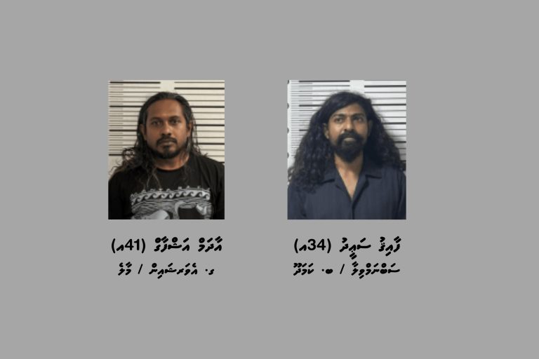 މަސްތުވާތަކެތީގެ މައްސަލަތަކެއްގައި ދެ މީހަކު ހައްޔަރުކޮށްފި