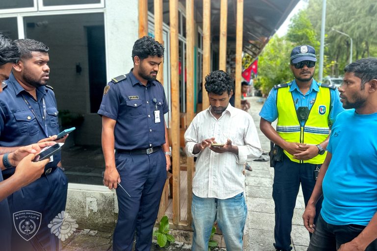 ހުޅުމާލެ ރުއްގަނޑު ސަރަހައްދުން ގަވާއިދާ ޚިލާފަށް އުޅެމުންދިޔަ ފަސް ބިދޭސީއަކު އަތުލައިގެންފި