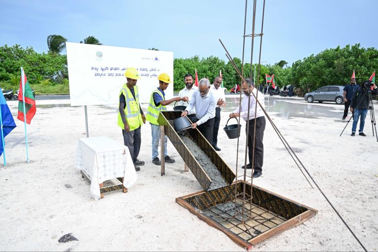 ފޮނަދޫގައި ޤާއިމްކުރާ އެންޑީއެމްއޭގެ ރީޖަނަލް އޮޕަރޭޝަންސް ސެންޓަރުގެ ޢަމަލީ މަސައްކަތް ފަށައިފި