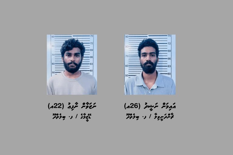 ބިލެތްދޫއިން ޑްރަގާއެކު ދެމީހަކު ހައްޔަރުކޮށްފި