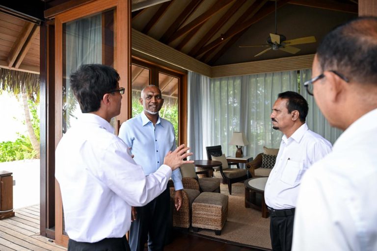 ޝަންގްރިއްލާ އަލުން ހުޅުވުމަށް ކުރެވެމުންދާ މަސައްކަތުގެ ތަފްޞީލް ރައީސް އާއި ހިއްސާކުރައްވައިފި