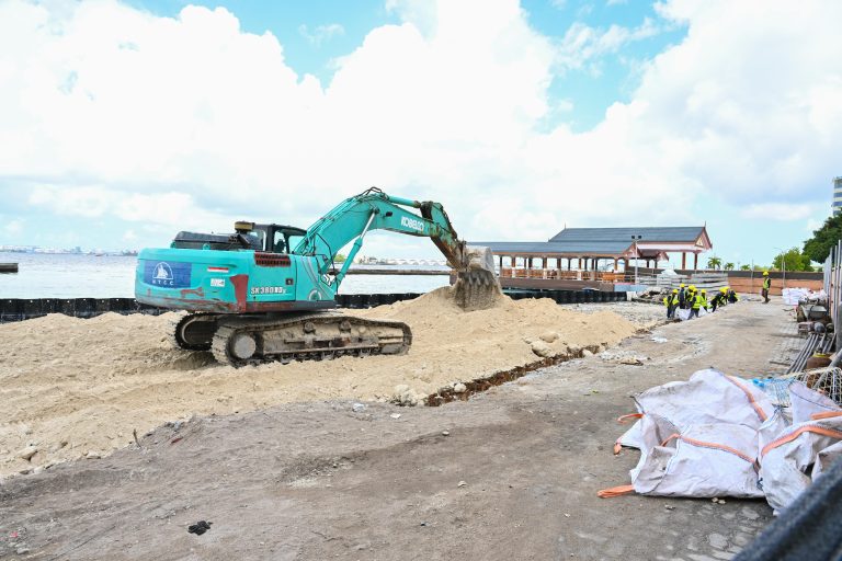 ބޮޑުތަކުރުފާނު މަގުގެ ސެގްމަންޓް 1ގައި ތާރުއެޅުމުގެ މަސައްކަތް ފަށައިފި