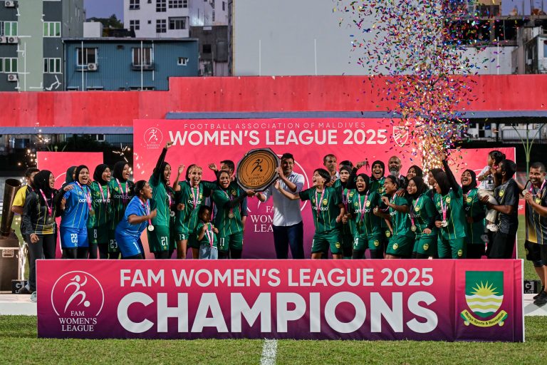 ނައިބު ރައީސް، އެފްއޭއެމް ވިމެންސް ލީގް 2025 ގެ ފައިނަލް މެޗް ޝަރަފުވެރިކޮށްދެއްވައިފި