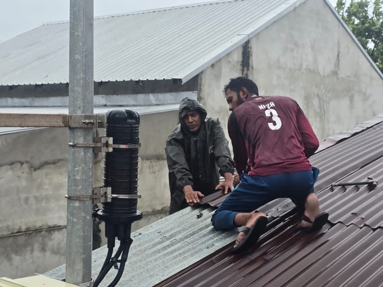 ވިއްސާރައިގައި އައްޑޫގެ 4 ގެއަކަށް ގެއްލުންވެއްޖެ