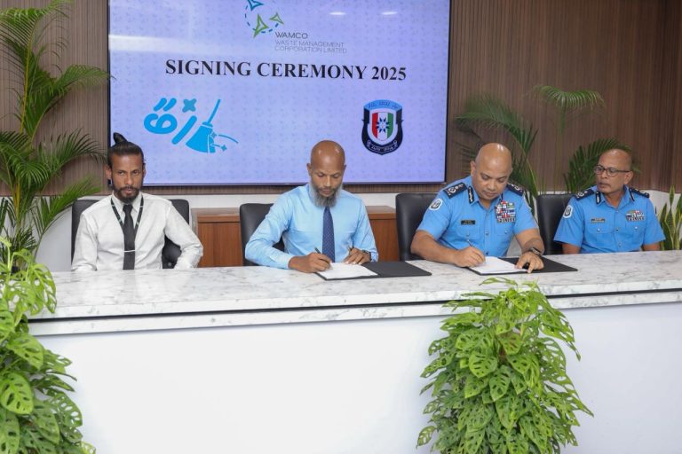 ވެމްކޯގެ “ހޮބާ” ޚިދުމަތް ހޯދުމާ ގުޅޭގޮތުން ފުލުހުންނާއި ވެމްކޯއާ ދެމެދު އެއްބަސްވުމެއްގައި ސޮއިކޮށްފި