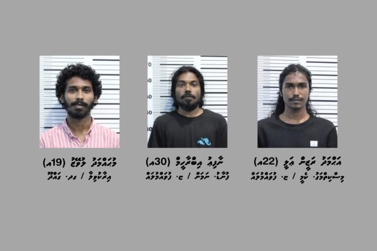 ފުލުހަކަށް ހަމަލާދީ މާރާމާރީ ހިންގި މައްސަލައެއްގައި މާލެއިން ތިން މީހަކު ހައްޔަރުކޮށްފި