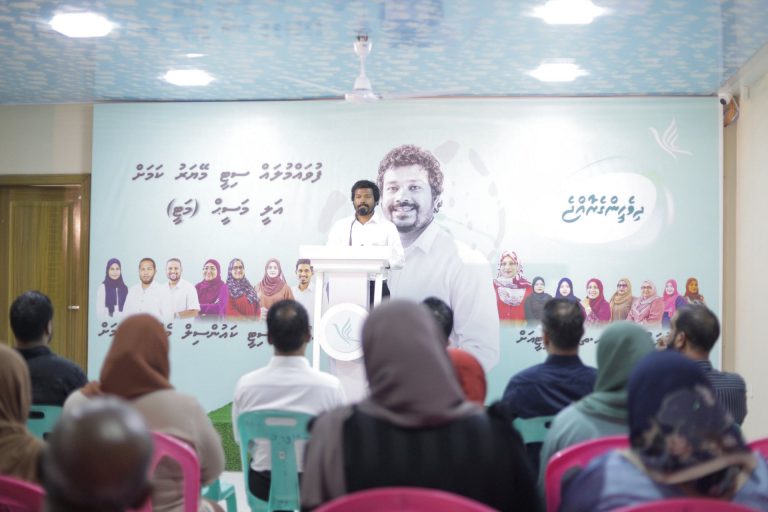 މަސީހުގެ ކެމްޕެއިން އޮފީސް ރަސްމީކޮށް ހުޅުވައިފި