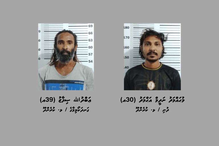 މަސްތުވާތަކެއްޗާއެކު ނައިފަރުން ދެ މީހަކު ހައްޔަރުކޮށްފި