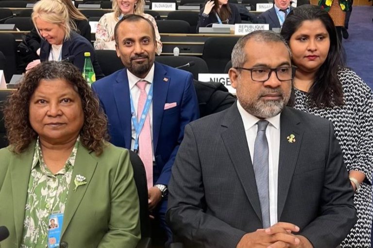 އ.ދ. ގެ ހިއުމަން ރައިޓްސް ކައުންސިލްގެ 61 ވަނަ ބައްދަލުވުން ފެށުމުގެ ރަސްމިއްޔާތުގައި ވަޒީރު ޑރ. ޚަލީލް ބައިވެރިވެވަޑައިގެންފި
