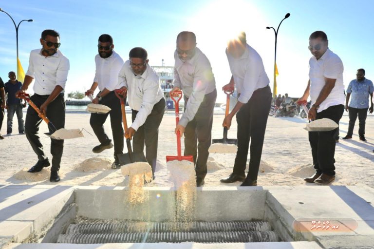 ގއ. މާމެންދޫ މަގުތައް ހެދުމުގެ މަސައްކަތް ފަށައިފި