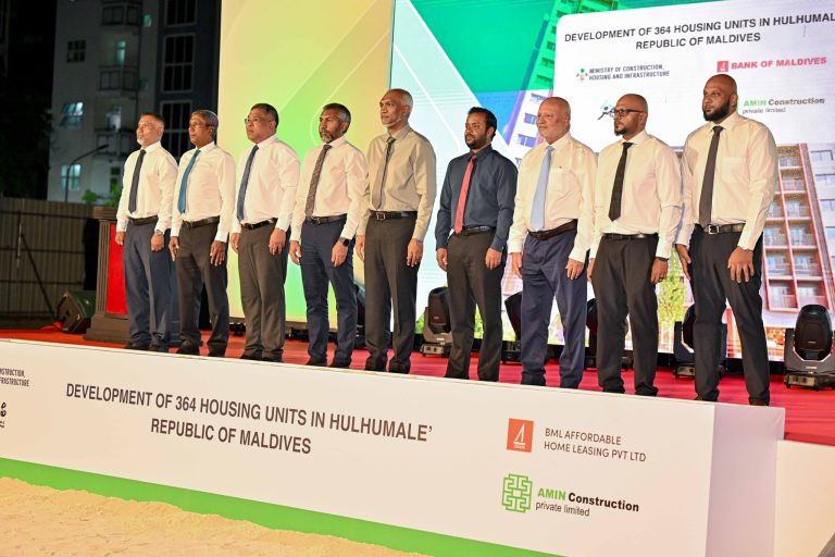 ބީއެމްއެލް އިން ޢިމާރާތްކުރާ 364 ހައުސިންގ ޔުނިޓުގެ ބިންގާ އަޅައިފި