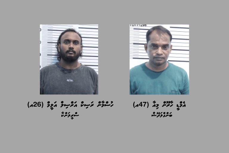 ބަނގުރަލާއި ކިލޯއަކަށް ވުރެ ގިނަ މަސްތުވާތަކެއްޗާއެކު ދެ ބިދޭސީއަކު ހައްޔަރުކޮށްފި