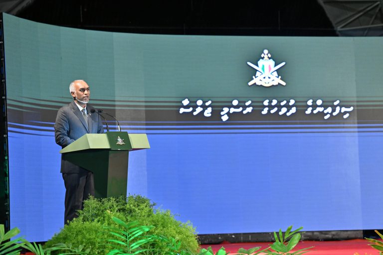 ޤައުމު ދެކެ ލޯބިވާ ކޮންމެ މީހެއްގެ ހިތުގައި އެންމެ ފަޚްރުވެރި މަޤާމު އޮންނަން ވާނީ ދިވެހި ސިފައިންނަށް :ރައީސް