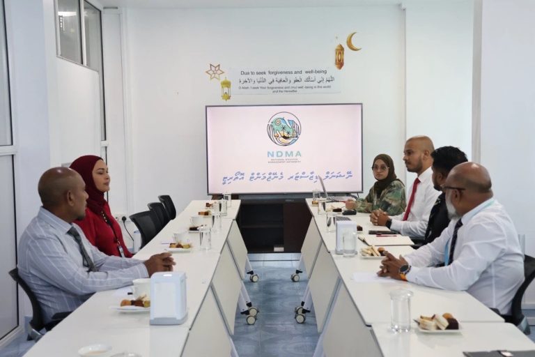ކާރިސާގެ ކަންކަން ބެލެހެއްޓުމުގެ މަސައްކަތް ހަރުދަނާ ކުރުމަށް ޑިފެންސް މިނިސްޓްރީ އާއި އެންޑީއެމްއޭއިން މަޝްވަރާކޮށްފި