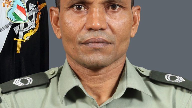 ސާޖަންޓް ޙުސައިން ޢަބްދުއްރަޙުމާން ނިޔާވުމާ ގުޅިގެން ރައީސުލްޖުމްހޫރިއްޔާ ތަޢުޒިޔާ ވިދާޅުވެއްޖެ