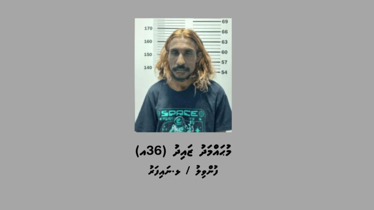 ނ. އަތޮޅު ފެމިލީ އެންޑް ޗިލްޑްރަން ސަރވިސް ސެންޓަރަށް މަސްތުވާތަކެތި އެތެރެކުރަން އުޅުނު މީހަކު ހައްޔަރުކޮށްފި