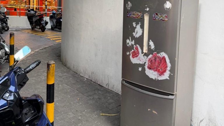މާވެޔޮމަގުގައި ފުރިޖެއް ބެހެއްޓި ފަރާތެއް ހޯދަނީ