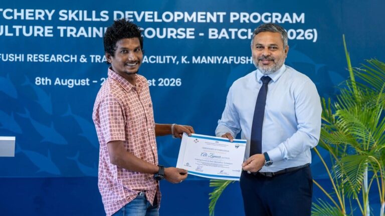 ދެވަނަ ބޭސިކް މެރިކަލްޗާރ ޓްރެއިނިންގ ކޯސް ނިންމާލައިފި