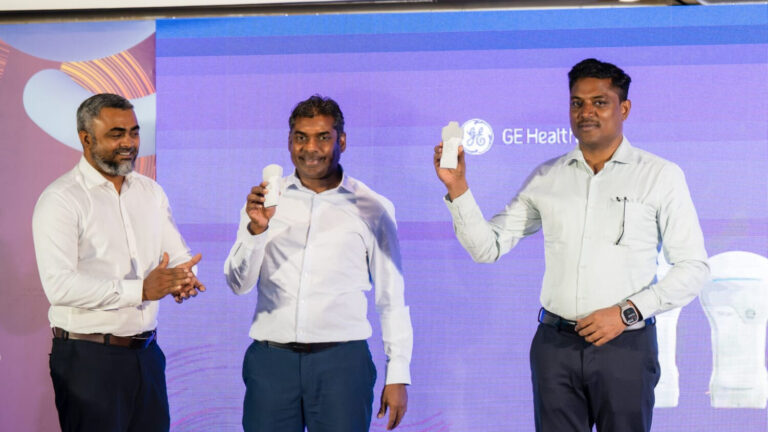 ޖީއީ ހެލްތުކެއާގެ ޕޯޓަބަލް ސްކޭނެއް އެސްޓީއޯއިން ތައާރަފްކޮށްފި