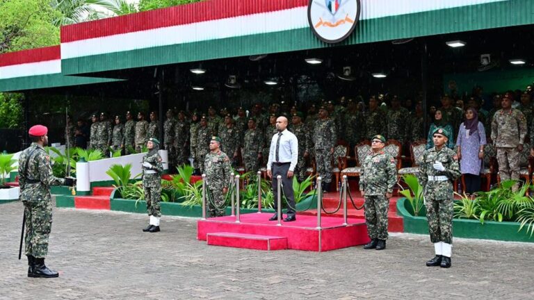 116 ދަރިވަރަކު ސިފައިންގެ އަސާސީ ތަމްރީނު ކޯހުން ދަސްވެނިވެއްޖެ