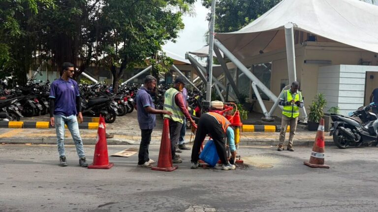 އަމީނީމަގު މަރާމާތުކުރާތީ ޓްރެފިކް ފްލޯއަށް ބަދަލުތަކެއް ގެނެސްފި