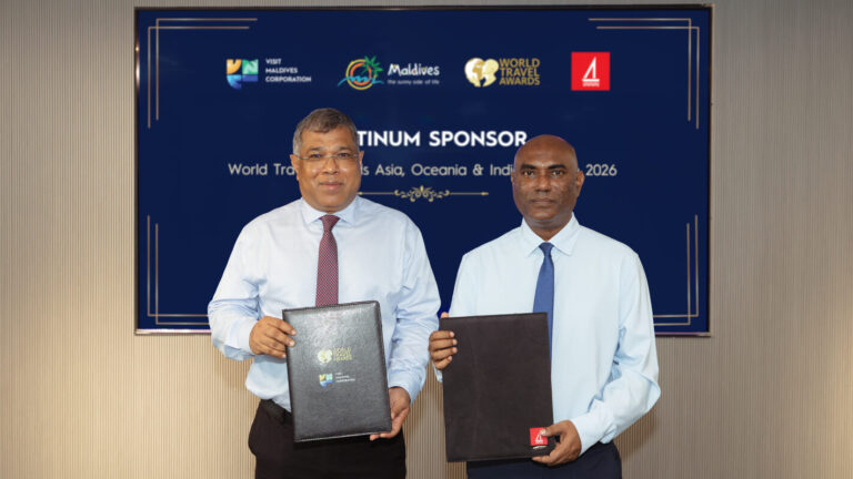ވަރލްޑް ޓްރެވަލް އެވޯޑްސް 2026ގެ ޕްލެޓިނަމް ޓައިޓަލް ސްޕޮންސަރަކަށް ބީއެމްއެލް