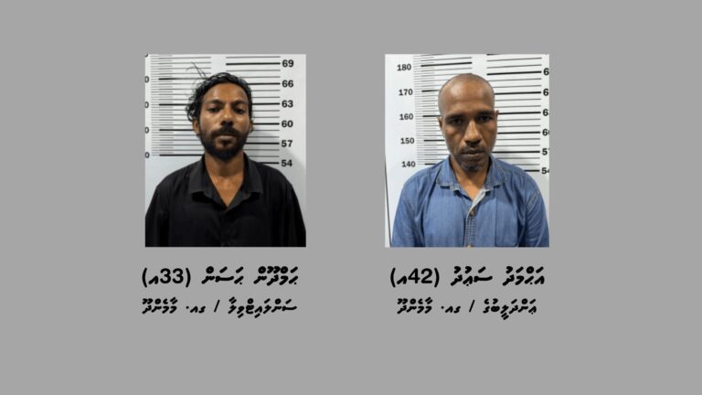 60،000 އަށްވުރެ ގިނަ ރުފިޔާގެ ތަކެތި ވަގަށްނެގިކަމުގެ ތުހުމަތުގައި މާމެންދޫން ދެ މީހަކު ހައްޔަރުކޮށްފި