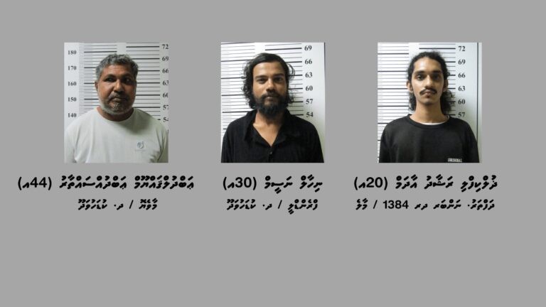 މަސްތުވާތަކެއްޗާއެކު ކުޑަހުވަދޫއިން ތިން މީހުން ހައްޔަރުކޮށްފި
