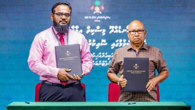 ހޯނޑެއްދޫގައި 500 މީހުންގެ ޖާގައިގެ މިސްކިތެއް އިމާރާތްކުރަނީ