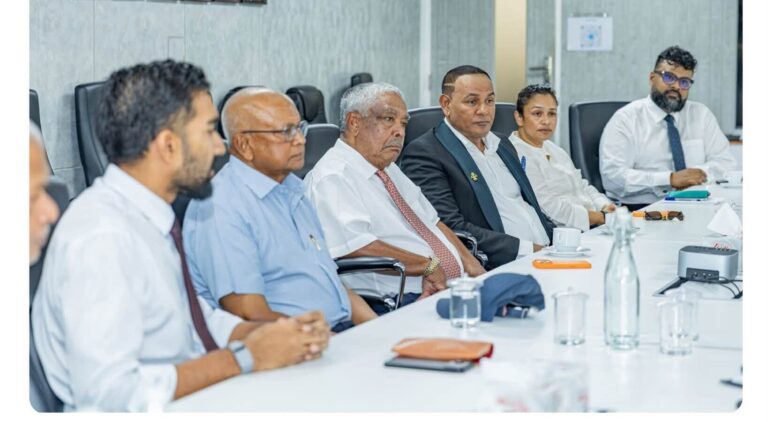 ފަތުރުވެރިކަމުގެ ސިނާއަތުގެ އިސްވެރިންނާ ސަރުކާރުން މަޝްވަރާ ބައްދަލުވުމެއް ބާއްވައިފި