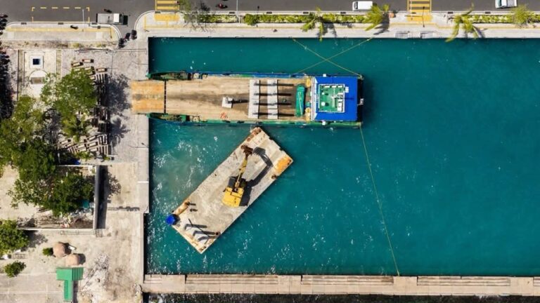 މާލޭ އުތުރު ފަރާތު ބަނދަރުގައި ފިންގަ ޖެޓީ ހެދުމުގެ އަމަލީ މަސައްކަތް އެމްޓީސީސީން ފަށައިފި
