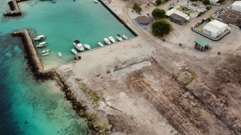 ހއ. މާރަންދޫ ބަނދަރު ފުންކުރުމުގެ މަސައްކަތް ކުރިއަށް