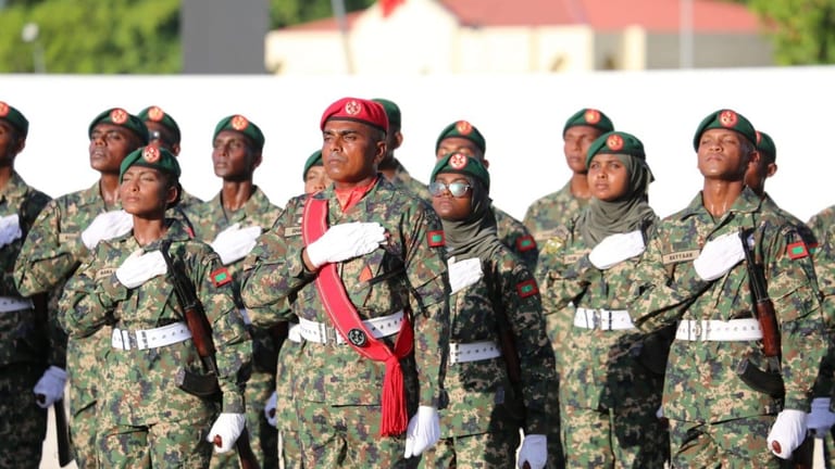 އެމްއެންޑީއެފްގެ ތަމްރީނުތަކެއް މާދަމާ ހުޅުމާލޭގައި ބާއްވަނީ