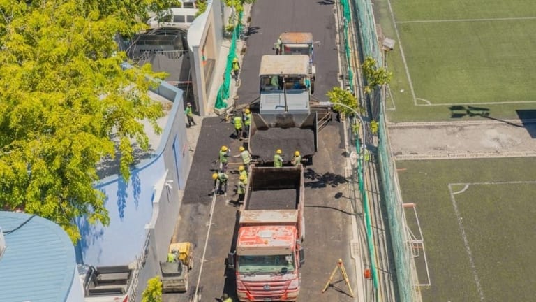 އަމީނީ މަގުގެ ސެގްމަންޓް 3 ގައި ތާރުއެޅުމުގެ މަސައްކަތް ފަށައިފި