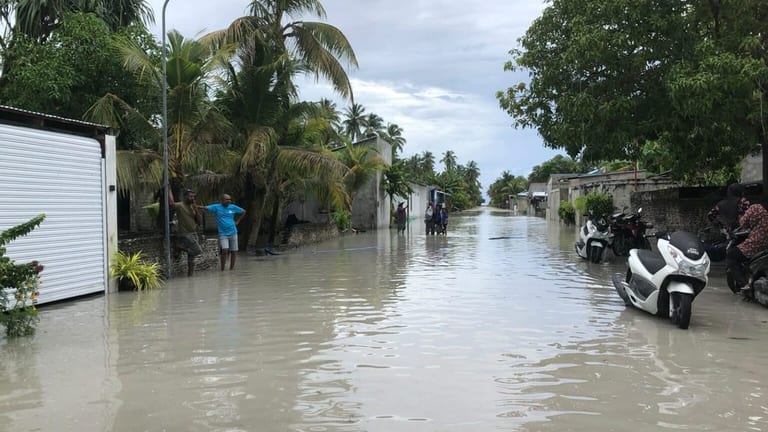 ބޯކޮށް ވާރޭވެހި، ފިޔޯރީގެ 90 އިންސައްތަ ގެތަކަށް ފެންވަދެއްޖެ