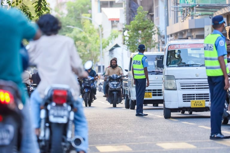 ޓްރެފިކް އޮޕަރޭޝަނާއެކު އެކްސިޑެންޓްތައް 36 އިންސައްތަ މަދުވެއްޖެ: ފުލުހުން