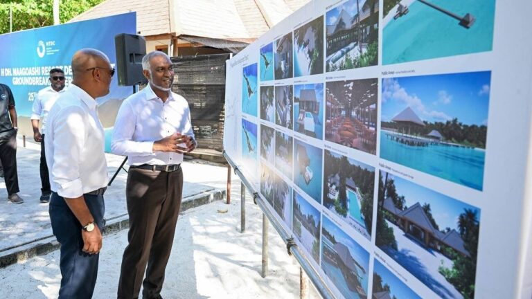 ނާގޯށި ރިސޯޓު 11 މަސް ދުވަހުގެ ތެރޭގައި އޮޕަރޭޝަނަށް ގެނެވޭނެ: މިނިސްޓަރު އަމީން