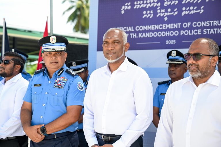 ކަނޑޫދޫ ފުލުހުންގެ މަރުކަޒުގެ އަމަލީ މަސައްކަތް ފަށައިފި