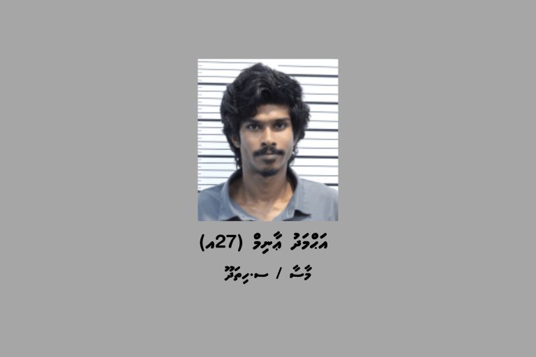 މަސްތުވާތަކެއްޗާއި ގިނަ އަދަދެއްގެ ފައިސާއާއެކު މީހަކު ހައްޔަރުކޮށްފި