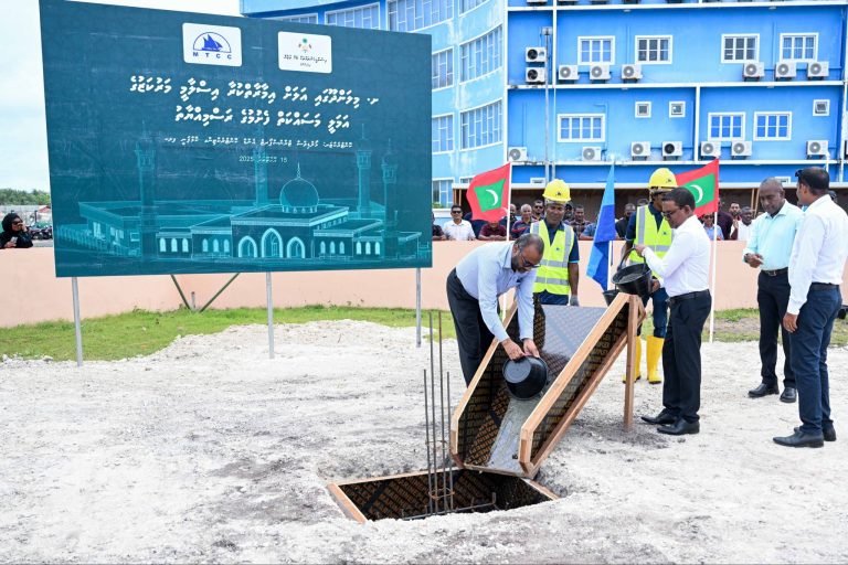މިލަންދޫ އިސްލާމީ މަރުކަޒުގެ ބިންގާ އަޅައިފި