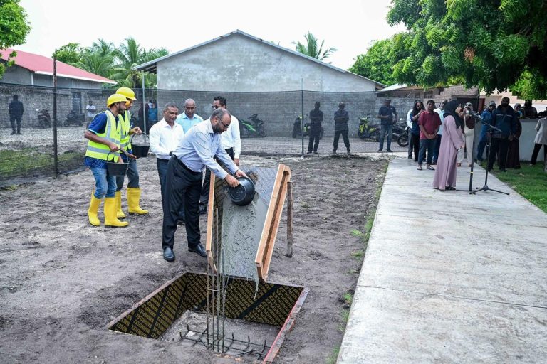 ފޯކައިދޫ އިސްލާމީ ސެންޓަރުގެ މަސައްކަތް ފަށައިފި