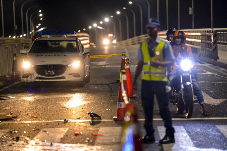 ހައިވޭމަތިން ނުރައްކާތެރި އެކްސިޑެންޓެއް ހިނގައި މީހަކަށް އަނިޔާވެއްޖެ