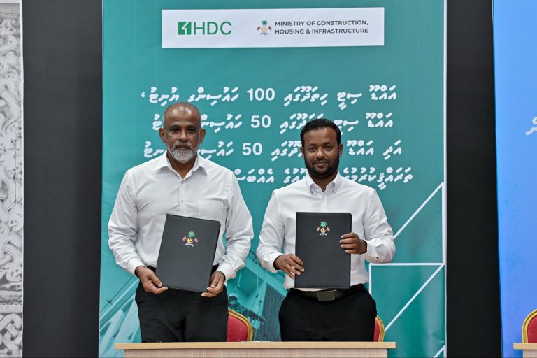 އައްޑޫގެ ތިން ރަށެއްގައި 200 ހައުސިން ޔުނިޓް އަޅަން އެޗްޑީސީއާ ހަވާލުކޮށްފި
