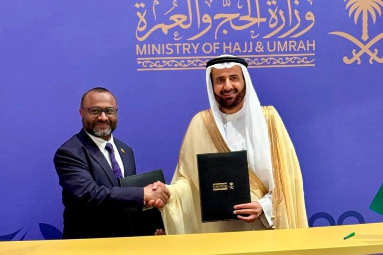 ރާއްޖެއާއި ސަޢުދީއާ ދެމެދު ޙައްޖުގެ ޚިދުމަތާ ބެހޭ އެއްބަސްވުމުގައި ސޮއިކޮށްފި