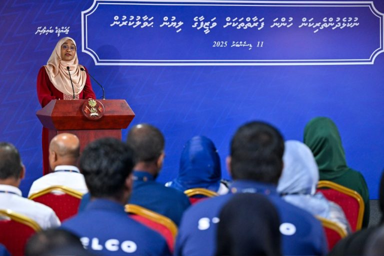 ނުކުޅެދުންތެރިކަން ހުންނަ ފަރާތްތަކަށް ވަޒީފާގެ ފުރުސަތު ފަހިވުމަކީ އާއިލާއާއި ޤައުމަށް މަންފާ ހުރި ކަމެއް : ފަސްޓް ލޭޑީ