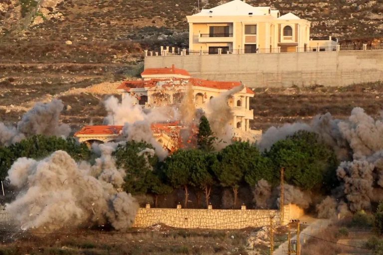 ހިޒްބުއްލާ އާއި ހަމާސް އަށް ކަމަށް ބުނެ އިޒްރޭލުން ލުބުނާނަށް ބޮން އަޅައިފި