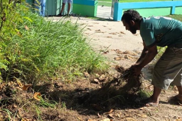 ރަސްމާދޫ ޕޮލިސް ޕޯސްޓުގެ ޢަމަލީ މަސައްކަތް ފަށައިފި